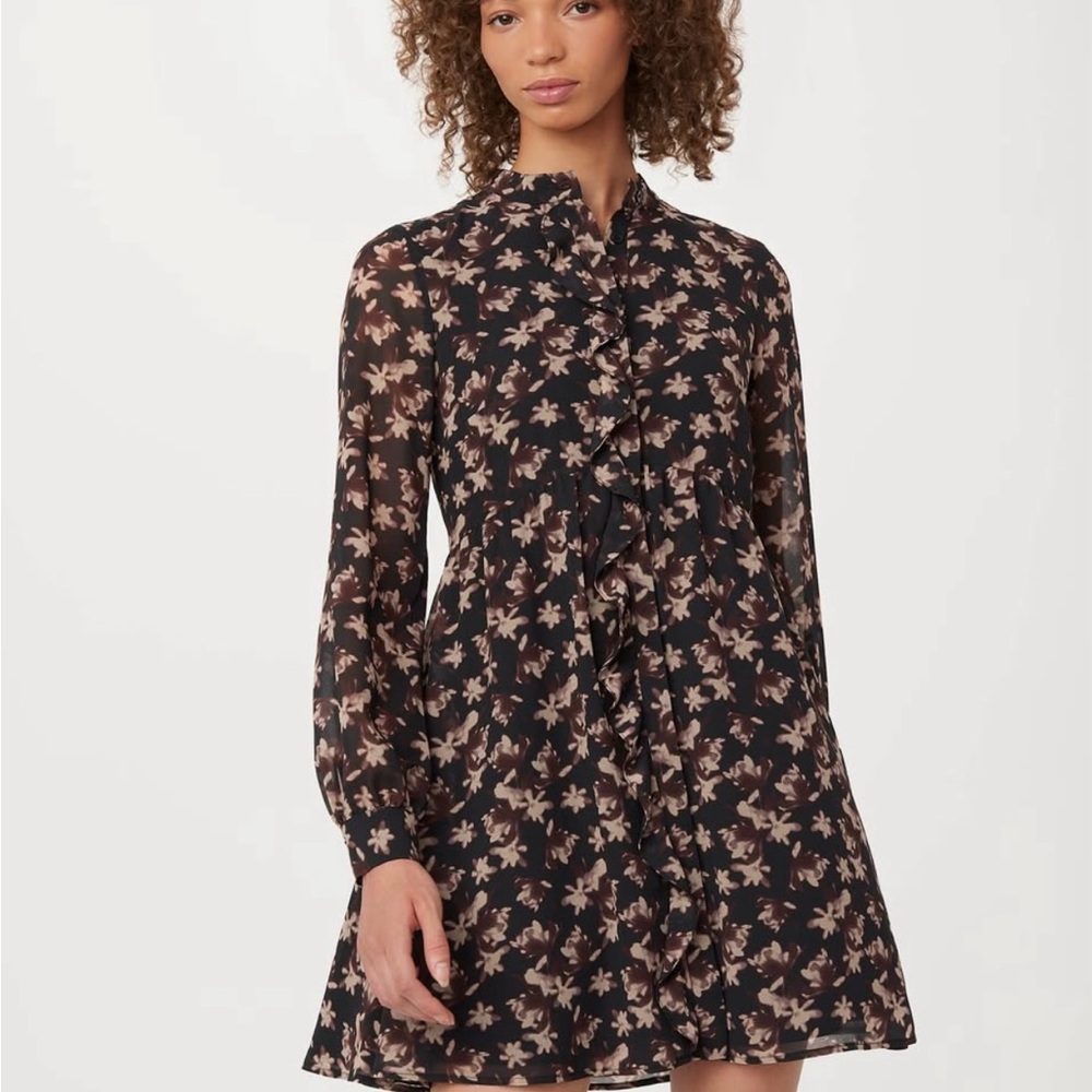 Frank & Oak Printed Chiffon Dress